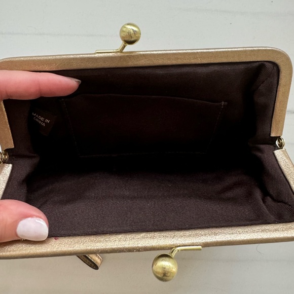 Coach gold wristlet - Picture 3 of 3